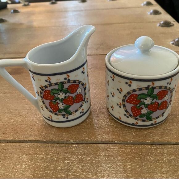 Empress By Harura Japan Vintage Sugar Creamer Set